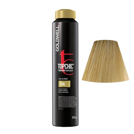 Стойкая краска для волос Goldwell Topchic Can 10a Pastel Ash Blonde