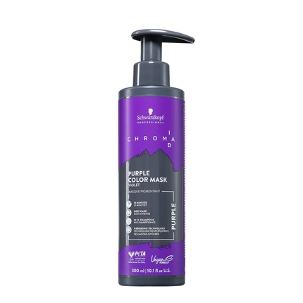 Полуперманентная цветная маска Schwarzkopf Professional Chroma Id Color Mask Purple